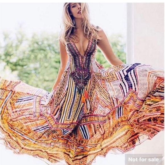 Maxi dress Aztec - Picture 2 of 9